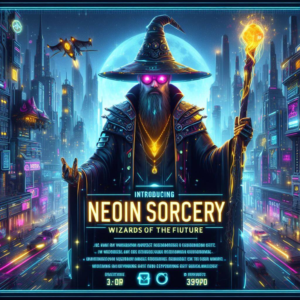 NeonSorcery: Wizards of the Future.